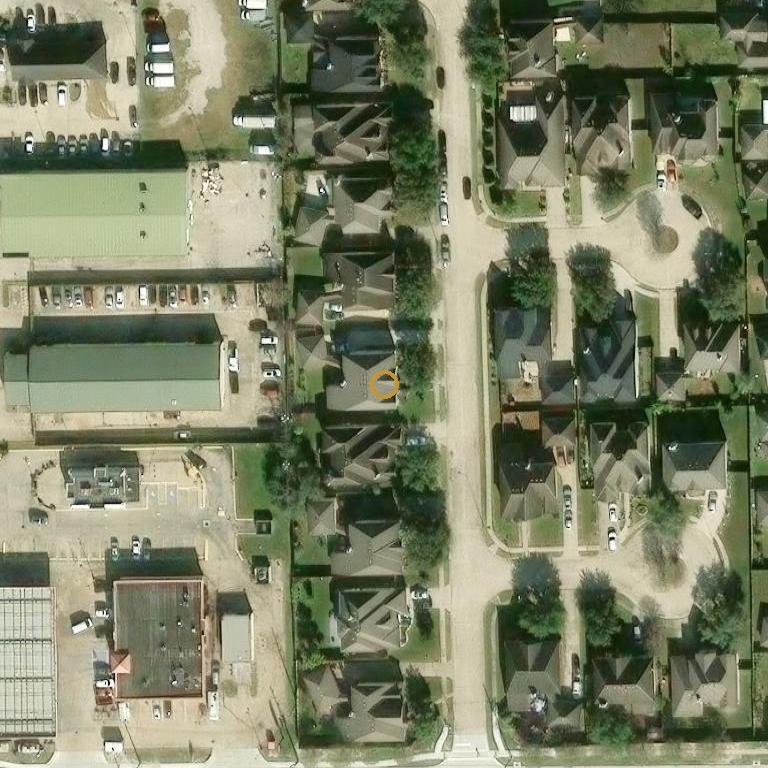 Aerial of 10022 Linenhall Ln, Sugar Land, TX 77478