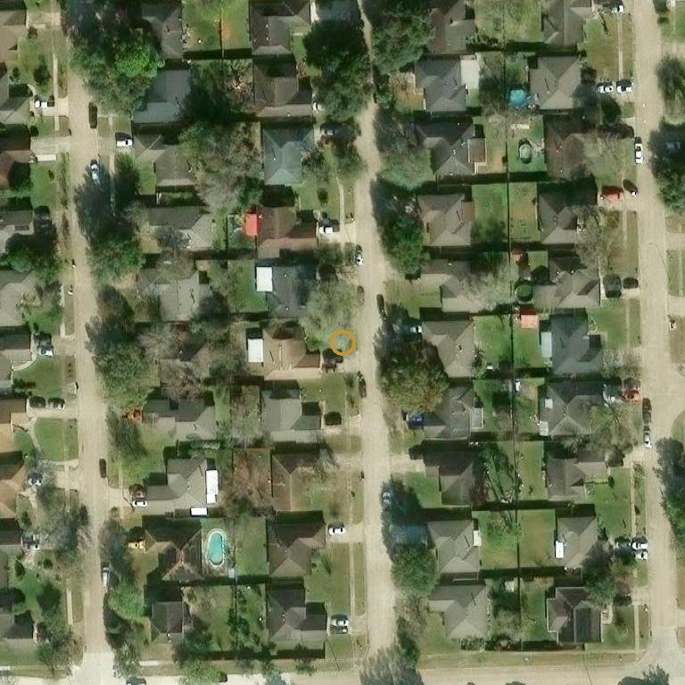 Aerial of 10118 Limewood Ln, Sugar Land, TX 77498