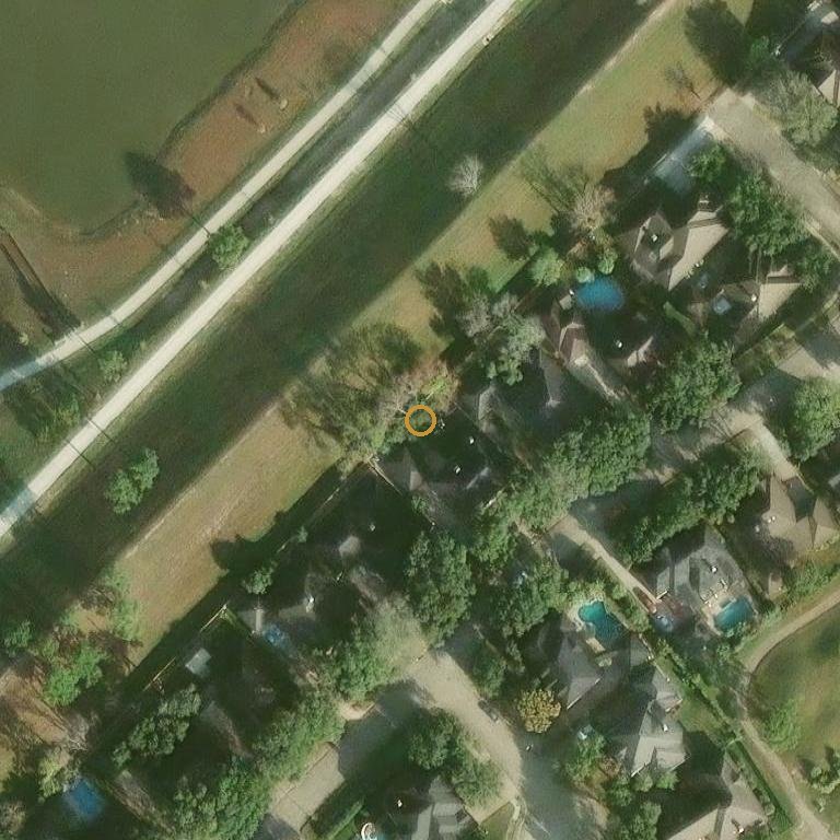 Aerial of 1014 Mahogany Run Dr, Katy, TX 77494