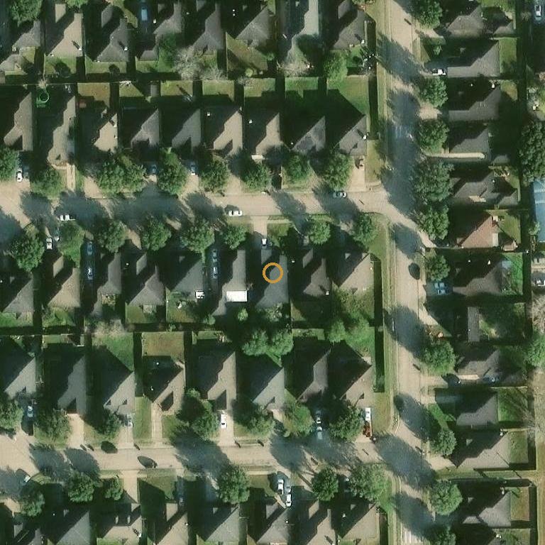 Aerial of 1027 Junction Ct, Rosenberg, TX 77471