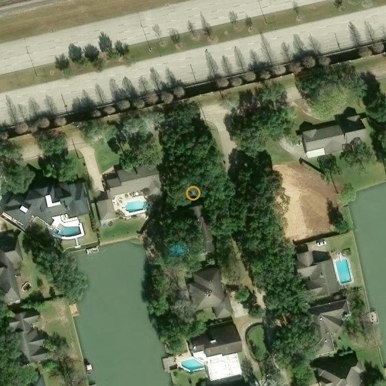 Aerial of 103 Saint Marks St, Sugar Land, TX 77478