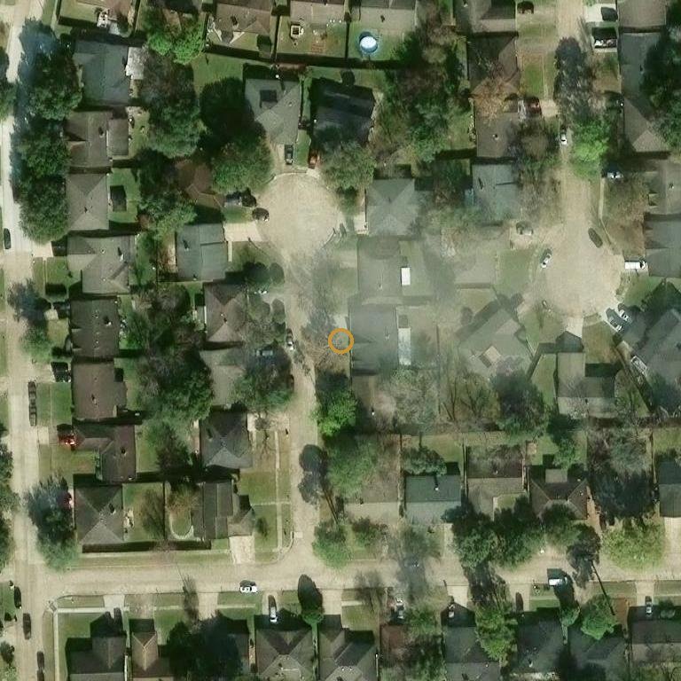 Aerial of 10422 Cedar Towne Ln, Sugar Land, TX 77498