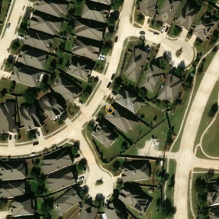 Aerial of 11022 Croftmore Dr, Richmond, TX 77407