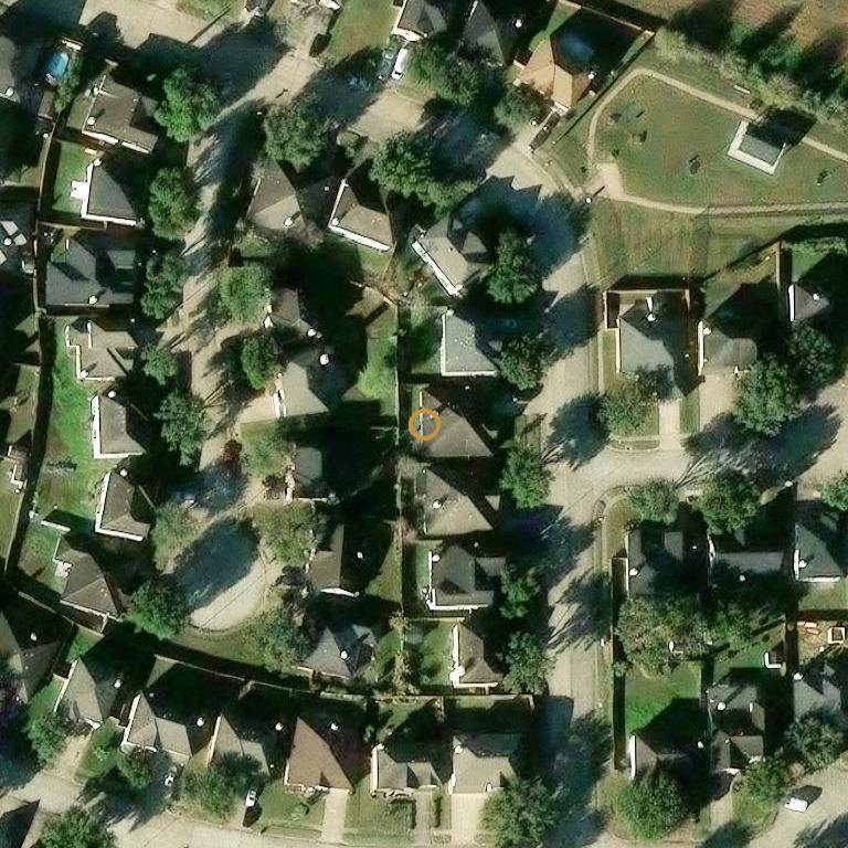 Aerial of 1142 Turtle Creek Dr, Missouri City, TX 77489