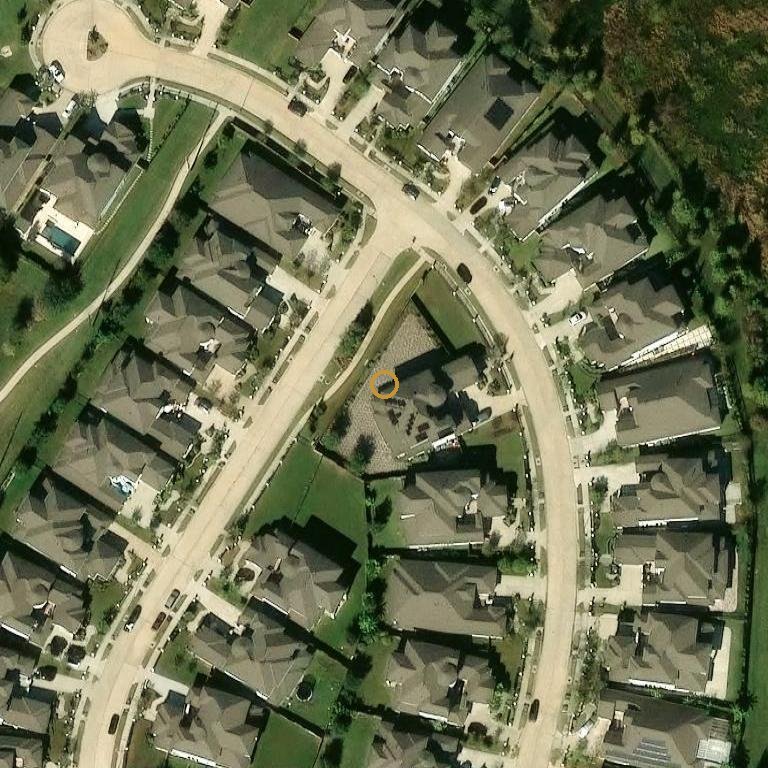 Aerial of 11719 Dalhousie Dr, Richmond, TX 77407