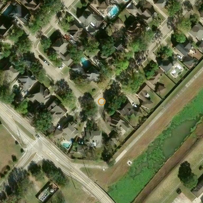 Aerial of 119 Shadowwood Dr, Sugar Land, TX 77498
