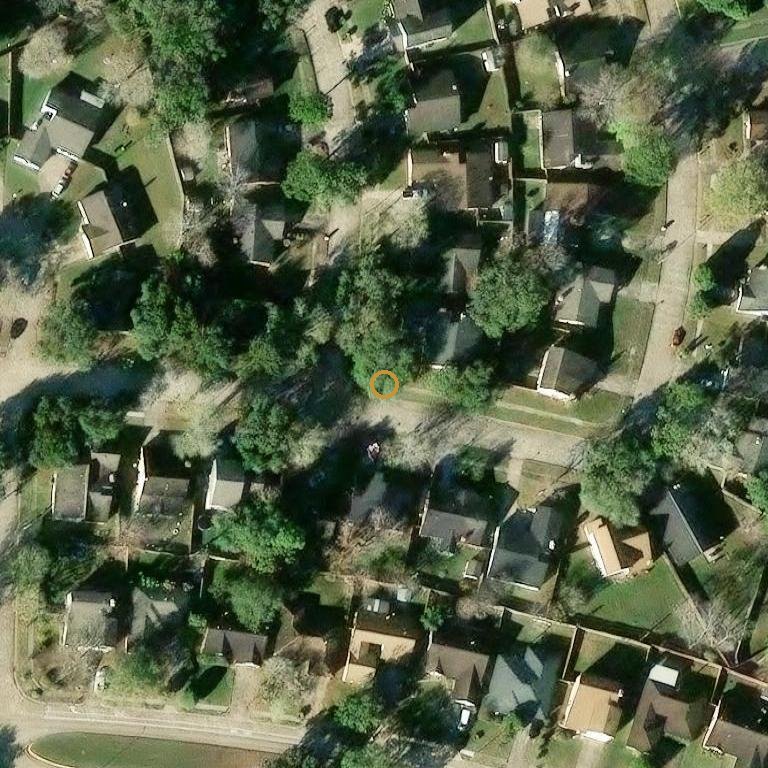Aerial of 1203 Whispering Pine Dr, Missouri City, TX 77489