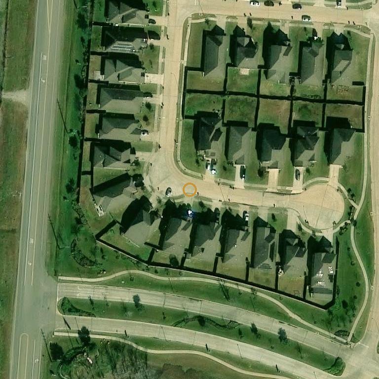 Aerial of 123 Sawmill Ridge Rd, Rosharon, TX 77583