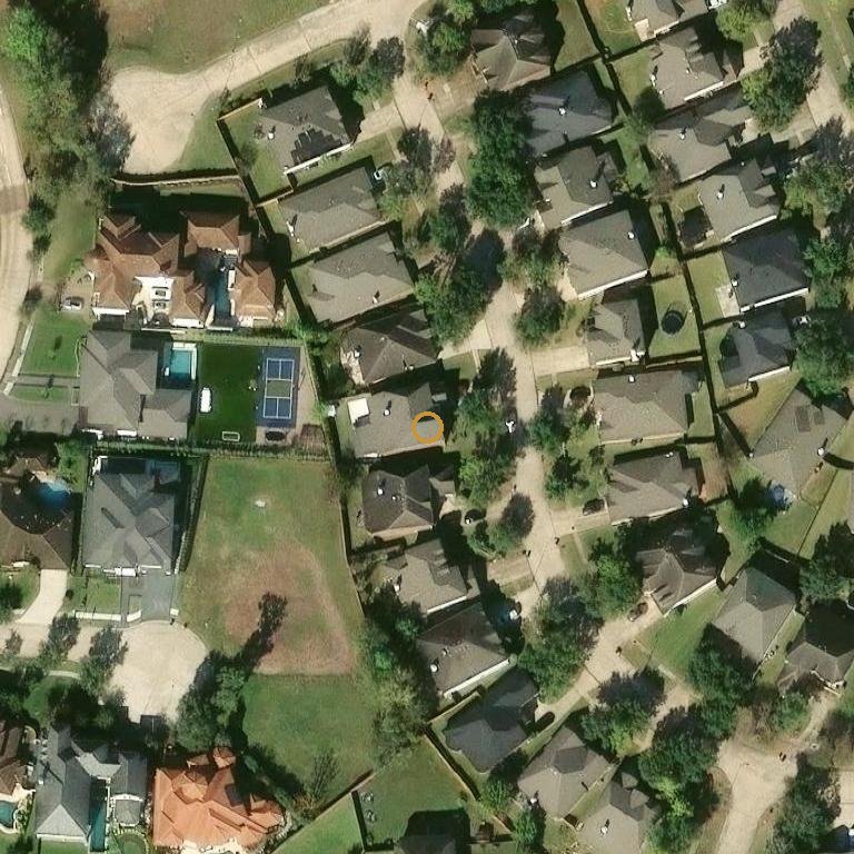 Aerial of 1234 Blue Leaf Dr, Richmond, TX 77469
