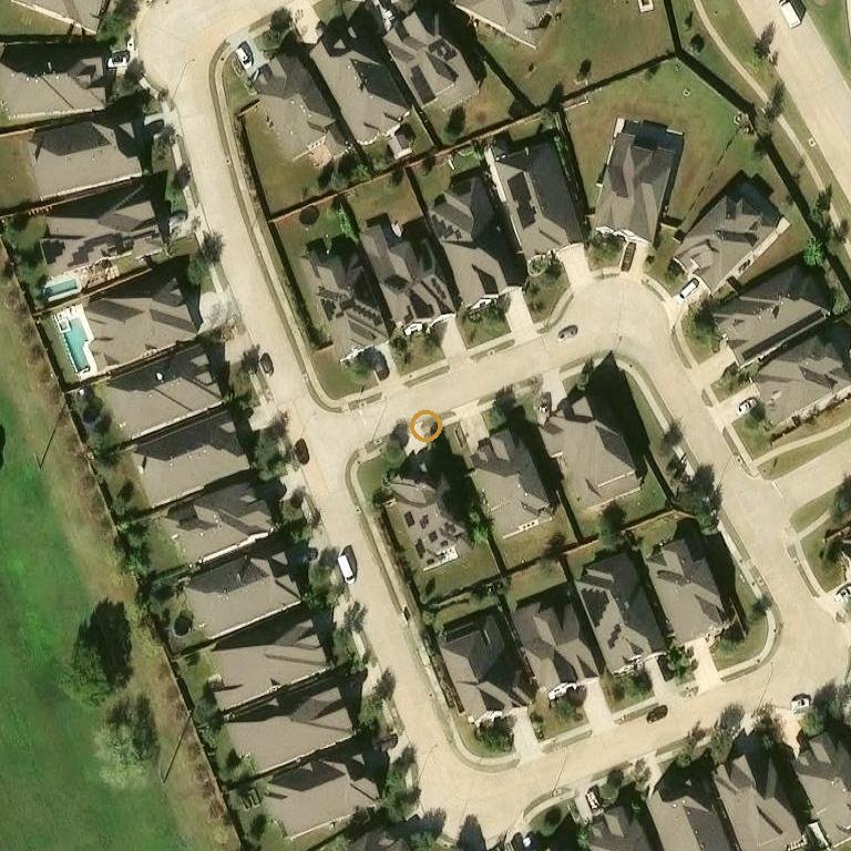 Aerial of 12422 Thorntonhall Dr, Richmond, TX 77407