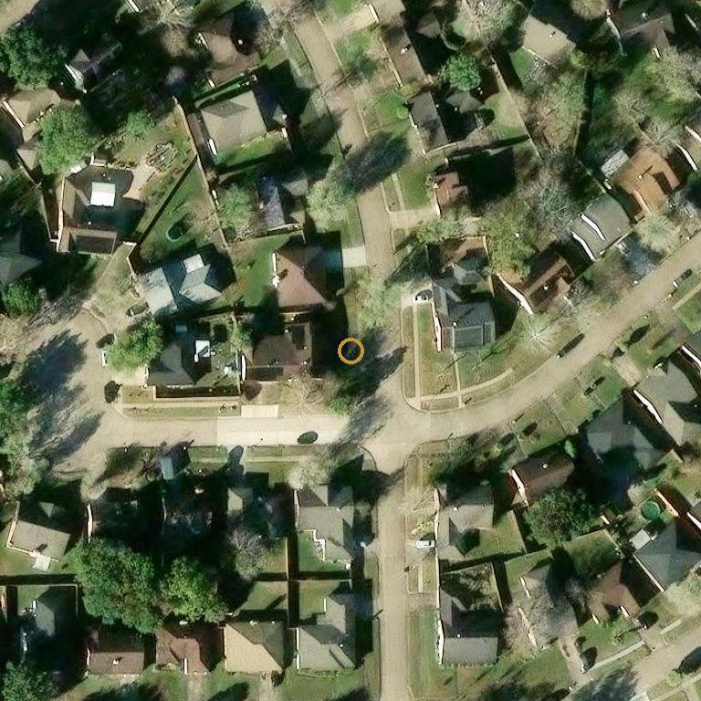 Aerial of 1311 Tiny Tree Dr, Missouri City, TX 77489
