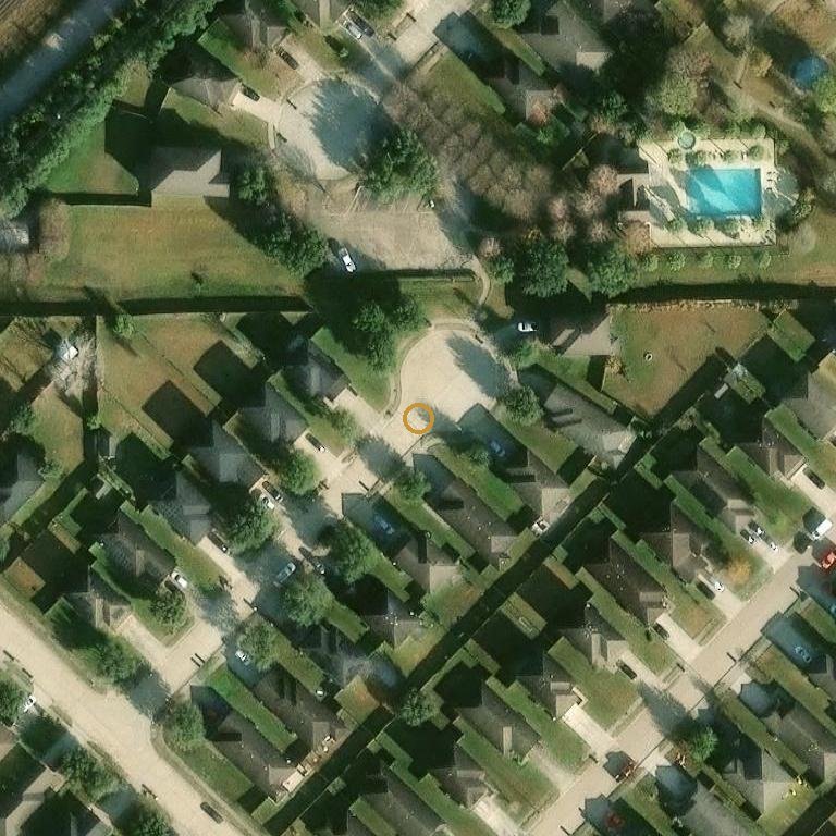 Aerial of 1339 Kane Ct, Rosenberg, TX 77471