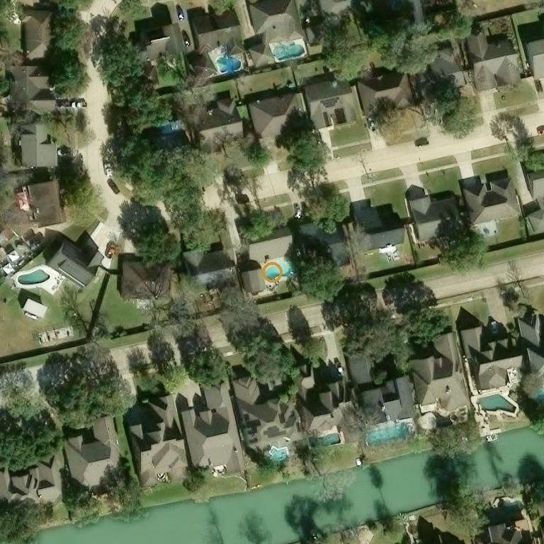 Aerial of 13927 Ivymount Dr, Sugar Land, TX 77498