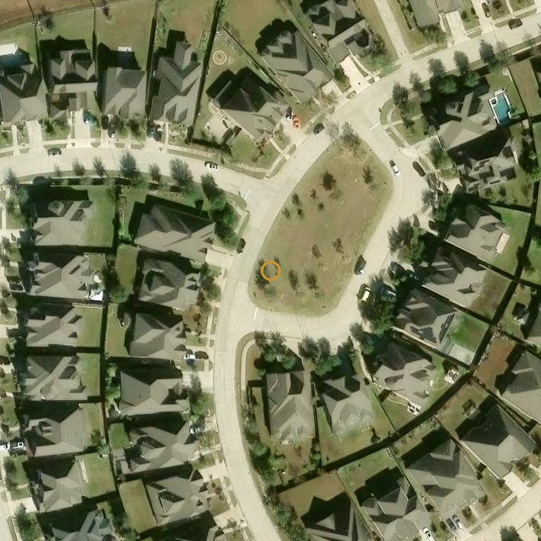 Aerial of 14 Monarch Ct, Sugar Land, TX 77498