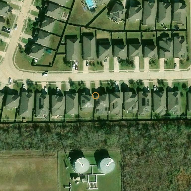 Aerial of 14126 Harmony Ridge Trl, Pearland, TX 77584