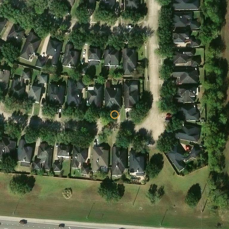 Aerial of 1415 Sand Lake Ln, Richmond, TX 77407