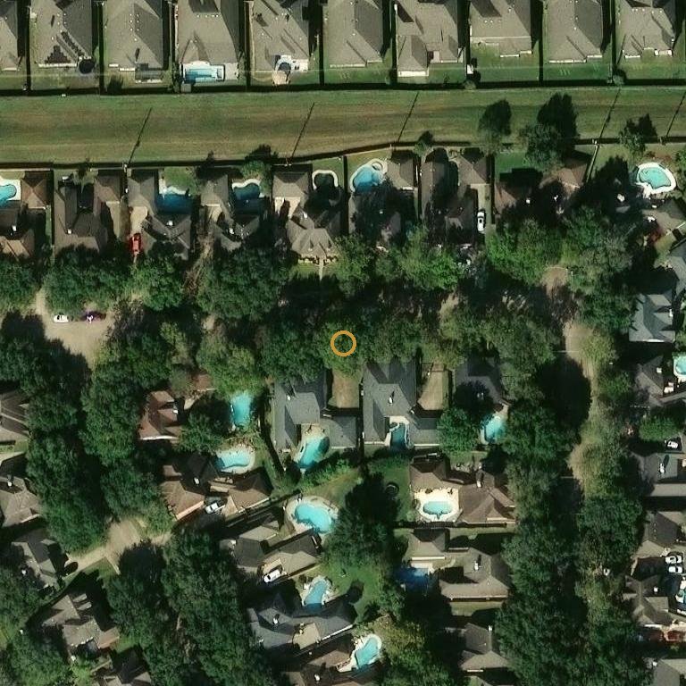 Aerial of 1418 Pecan Crossing Dr, Richmond, TX 77406