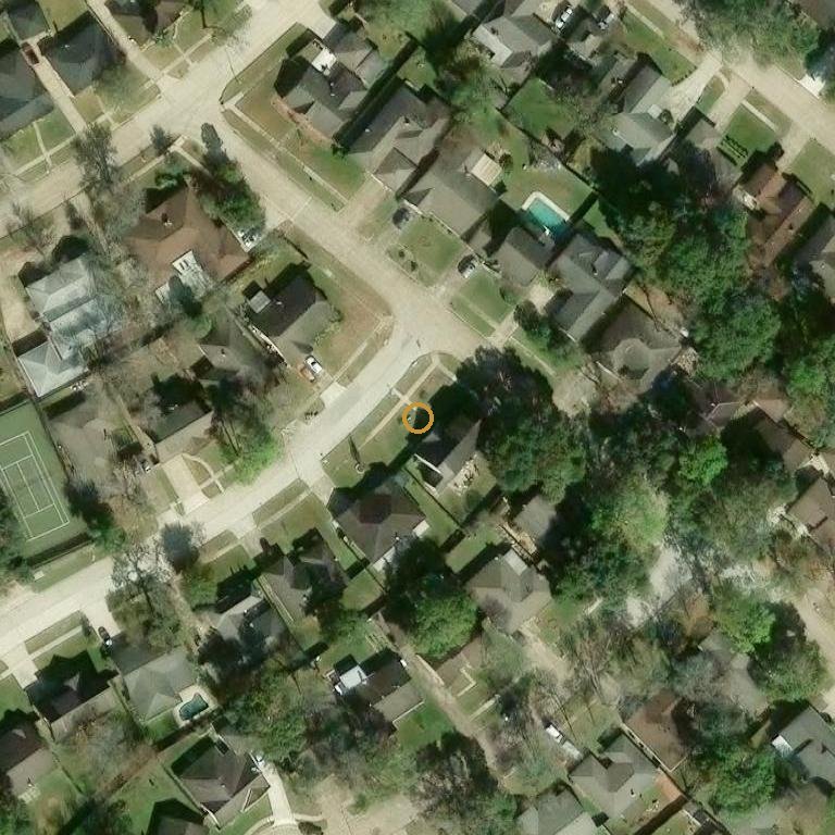 Aerial of 1422 Barrowgate Dr, Sugar Land, TX 77498