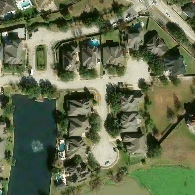 Aerial of 147 Trudeau Ln, Sugar Land, TX 77478