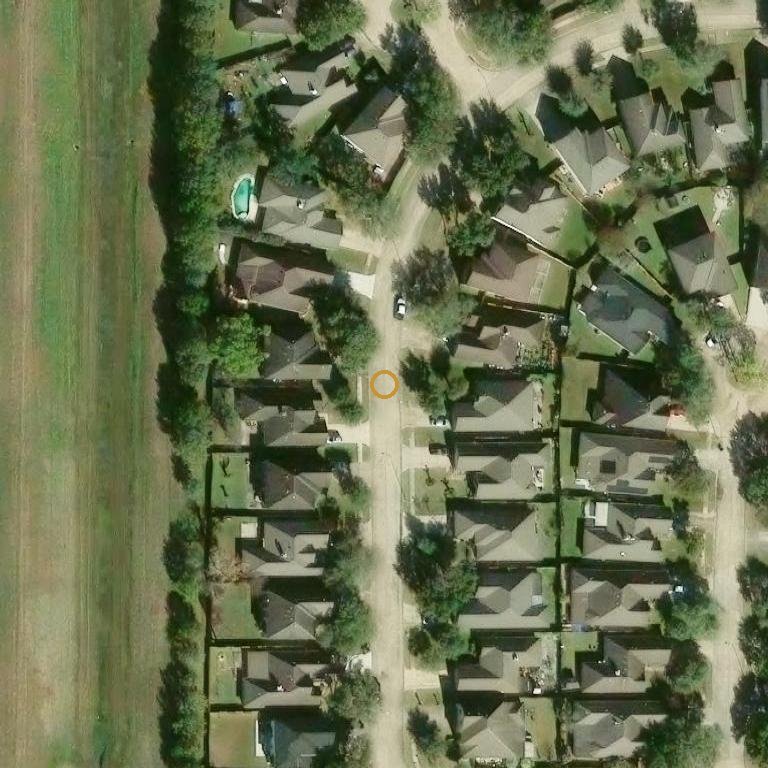 Aerial of 15026 White Forge Ln, Sugar Land, TX 77478