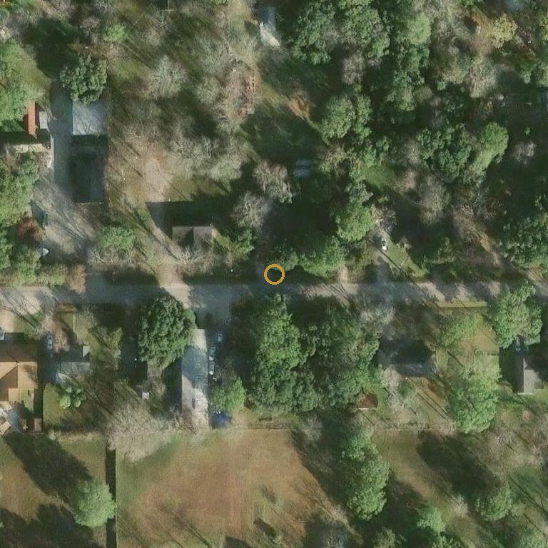 Aerial of 1511 Leaman St, Rosenberg, TX 77471