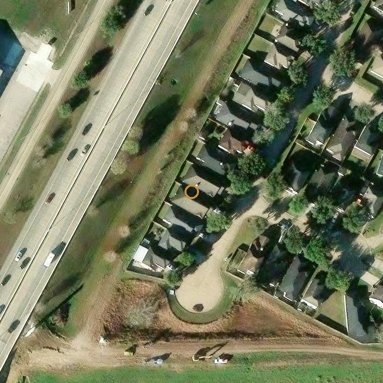 Aerial of 15230 Briarcraft Dr, Missouri City, TX 77489