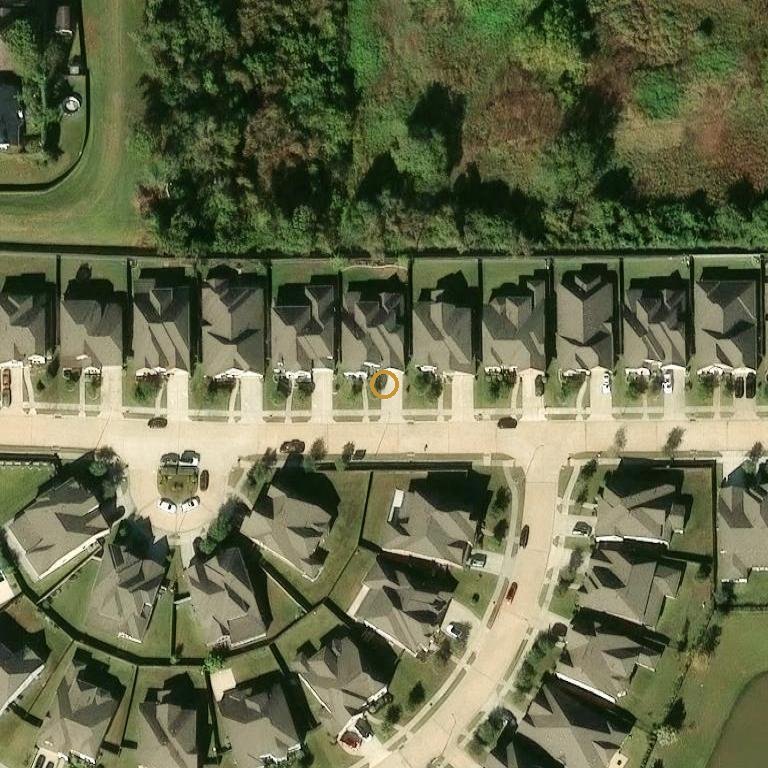 Aerial of 1530 Hackberry Heights Dr, Richmond, TX 77406