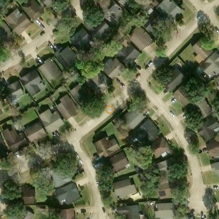 Aerial of 15526 Camino Del Sol Dr, Houston, TX 77083