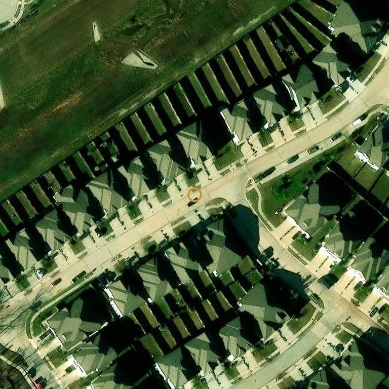 Aerial of 1571 Rustling Creek Dr, Missouri City, TX 77459
