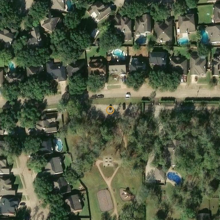 Aerial of 1610 Savannah Dr, Richmond, TX 77406