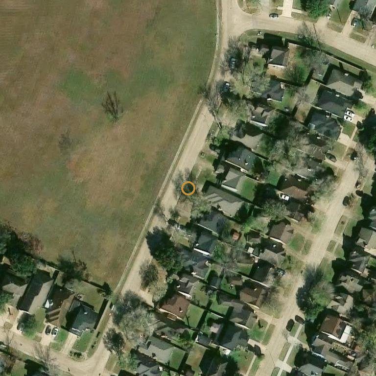 Aerial of 16103 Samoa Way, Houston, TX 77053