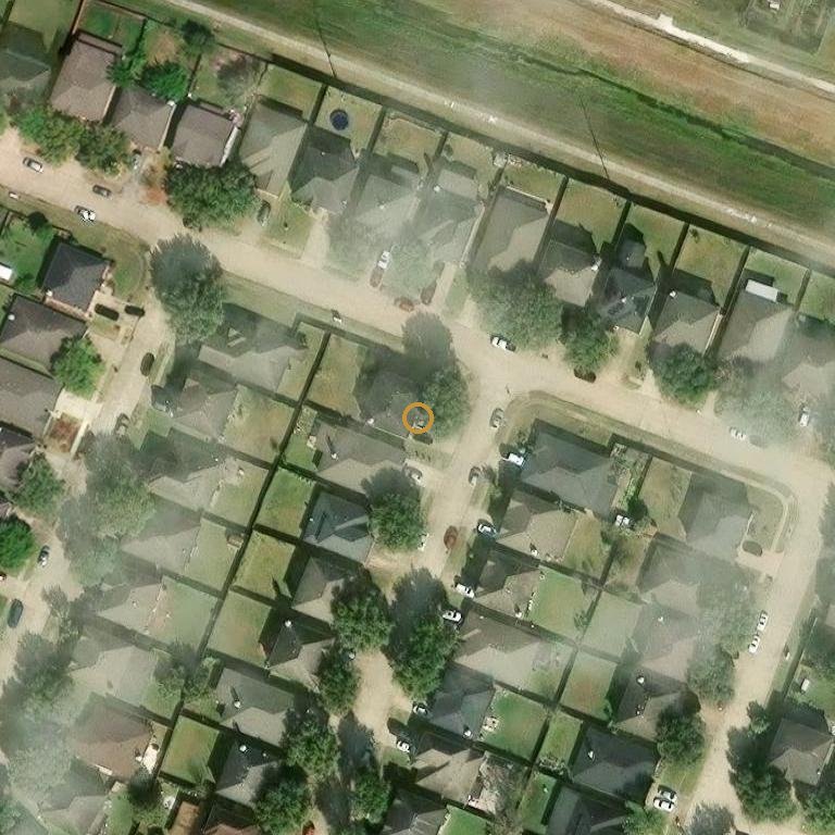 Aerial of 16119 Eaglewood Spring Ct, Houston, TX 77083