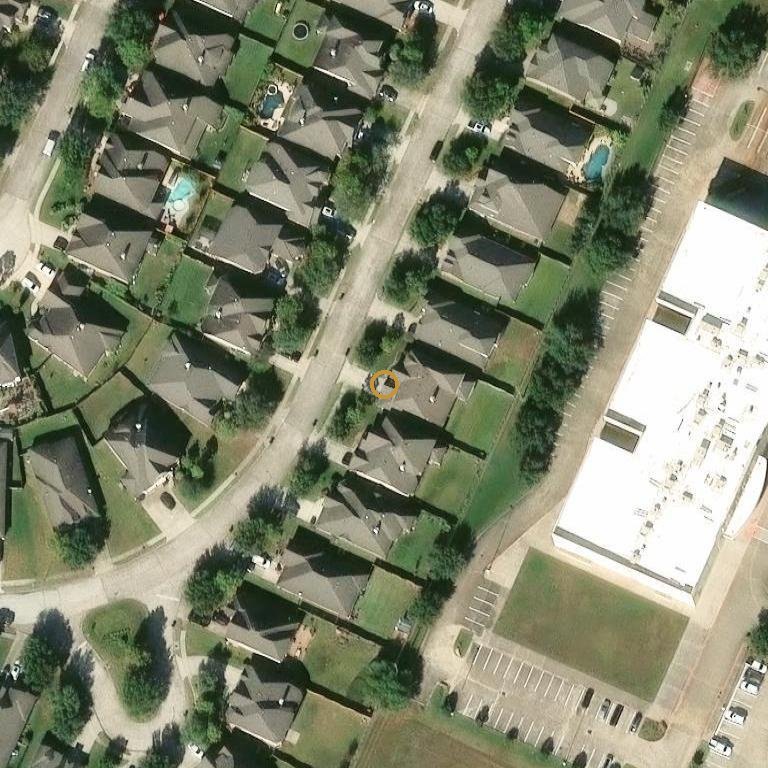 Aerial of 1614 Kent Valley Ln, Rosenberg, TX 77471