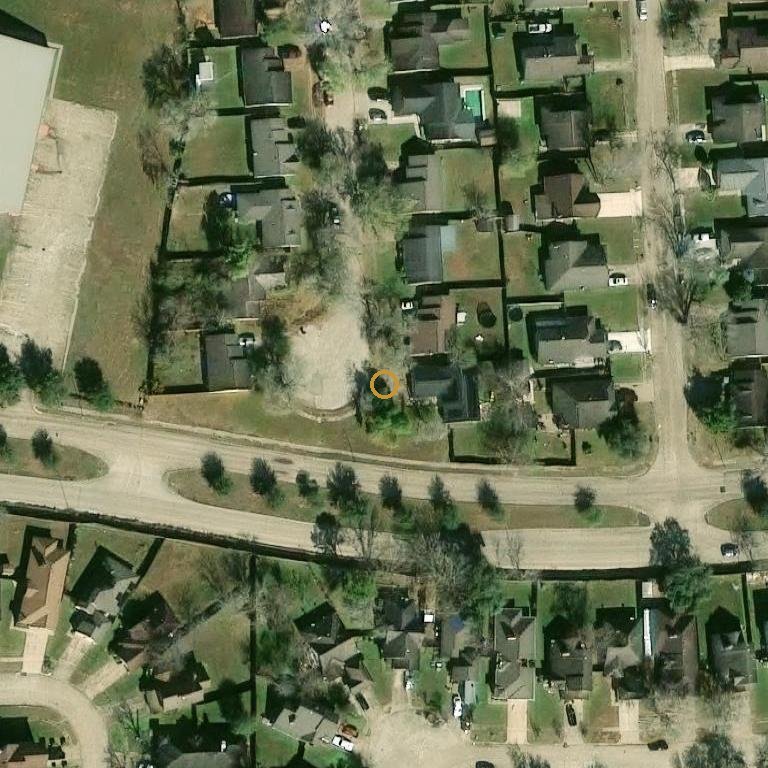 Aerial of 16202 Knollridge Ct, Houston, TX 77053