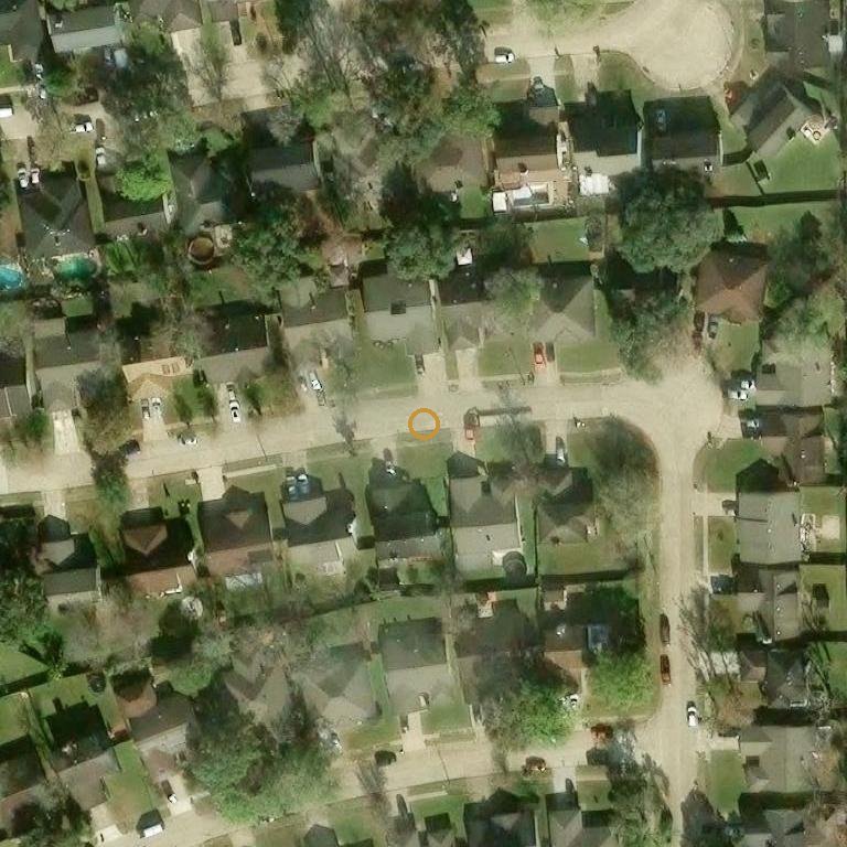 Aerial of 16231 Sierra Grande Dr, Houston, TX 77083