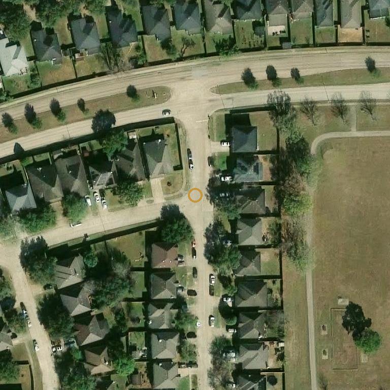 Aerial of 16303 Angel Island Ln, Houston, TX 77053