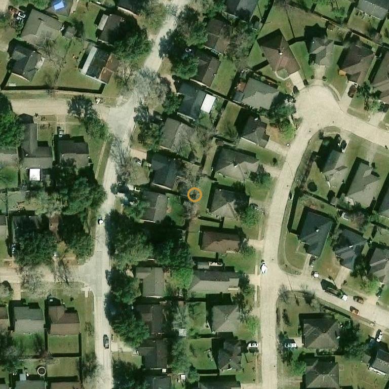 Aerial of 16407 Park Manor Dr, Houston, TX 77053
