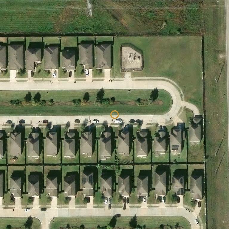 Aerial of 16903 Cory Cornel Ln, Richmond, TX 77407