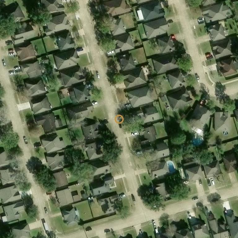 Aerial of 17023 Dusty Mill Dr West, Sugar Land, TX 77498