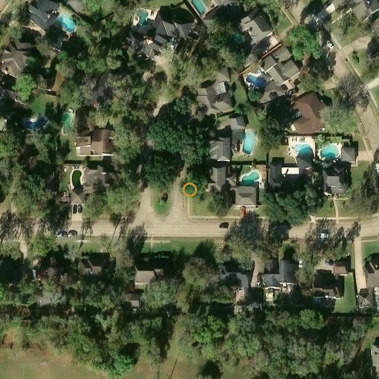 Aerial of 1711 Surrey Ct, Richmond, TX 77406