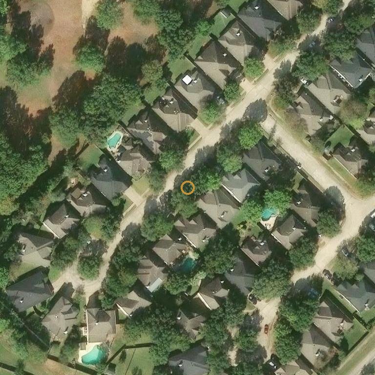 Aerial of 1719 Fossil Park Dr, Katy, TX 77494