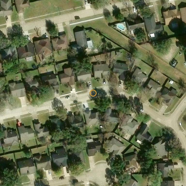 Aerial of 1730 Jo Ann Ln, Sugar Land, TX 77478