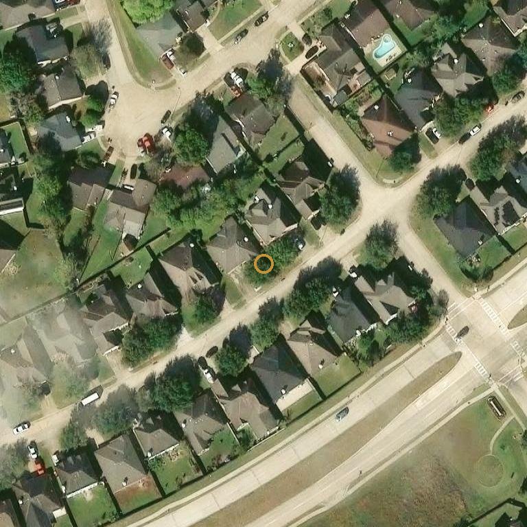 Aerial of 17410 Trace Glen Ln, Houston, TX 77083