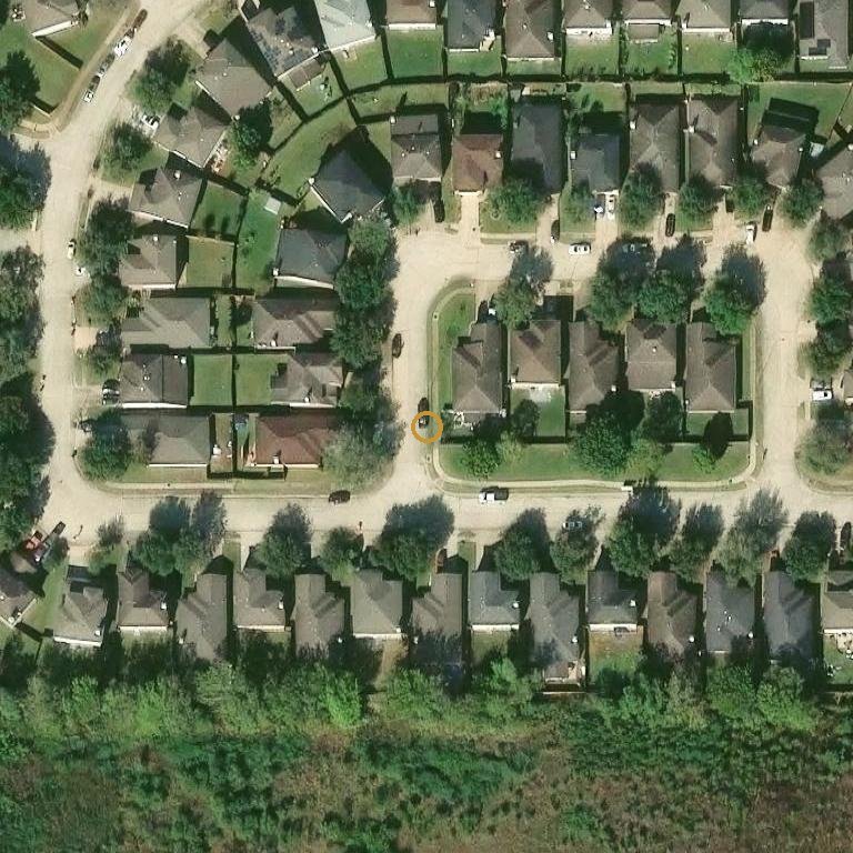Aerial of 17735 Barton Point Ln, Richmond, TX 77469