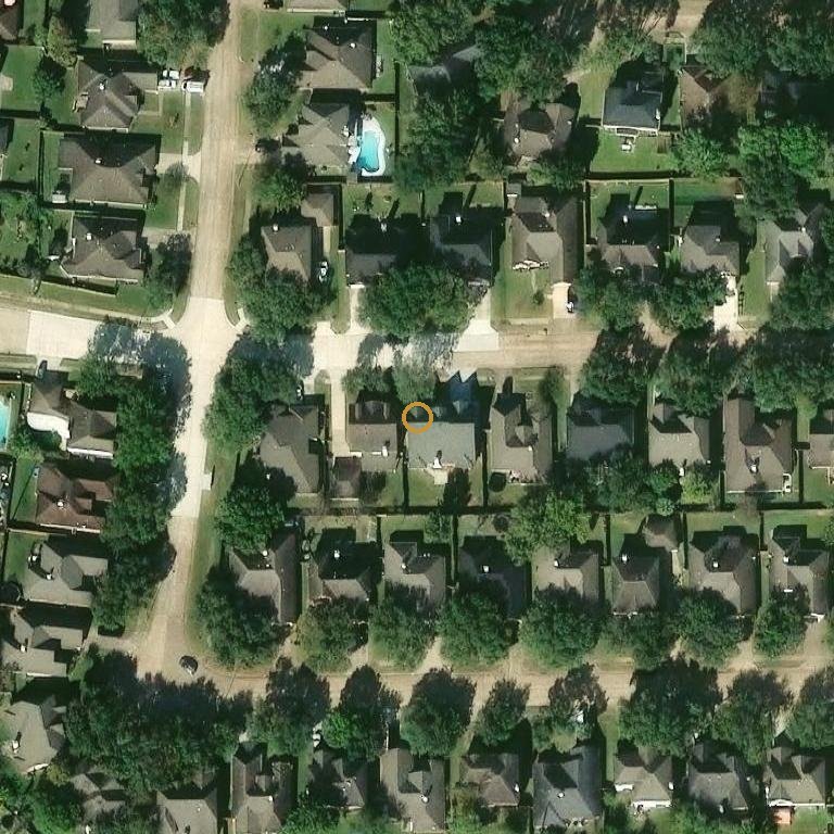 Aerial of 17906 Scrub Oak Dr, Richmond, TX 77407
