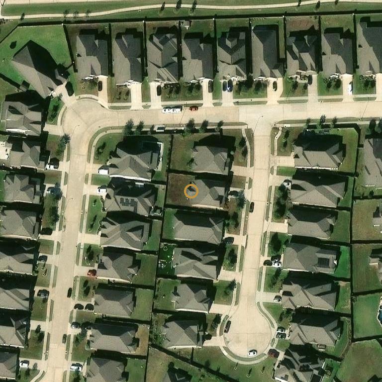 Aerial of 1802 Boulder Lake Ct, Rosenberg, TX 77469