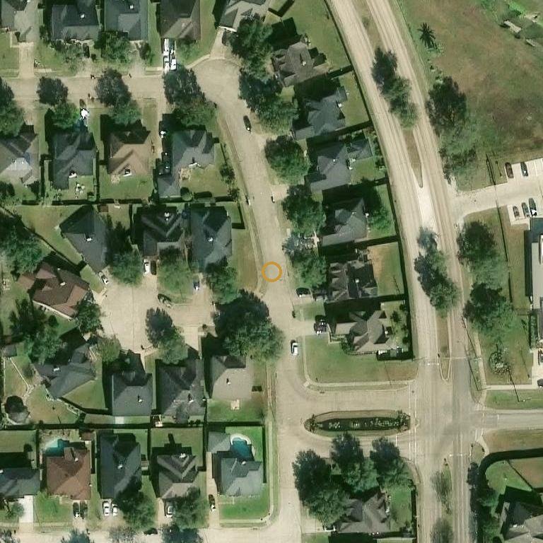Aerial of 1806 Shadow Haven Ct, Fresno, TX 77545