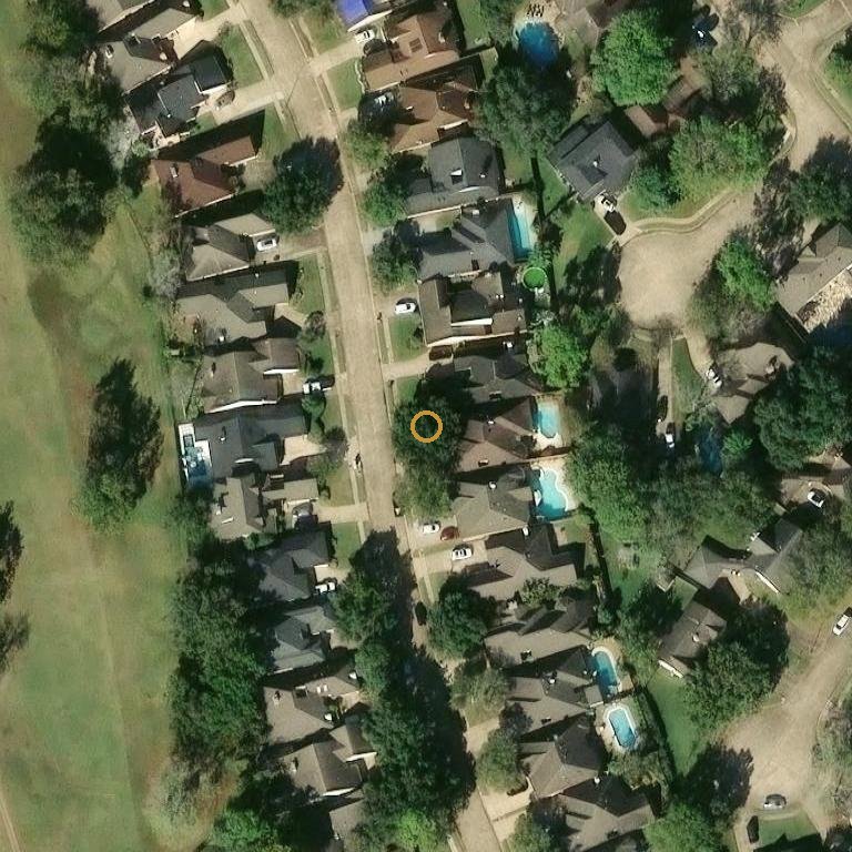 Aerial of 1815 Rock Fence Dr, Richmond, TX 77406