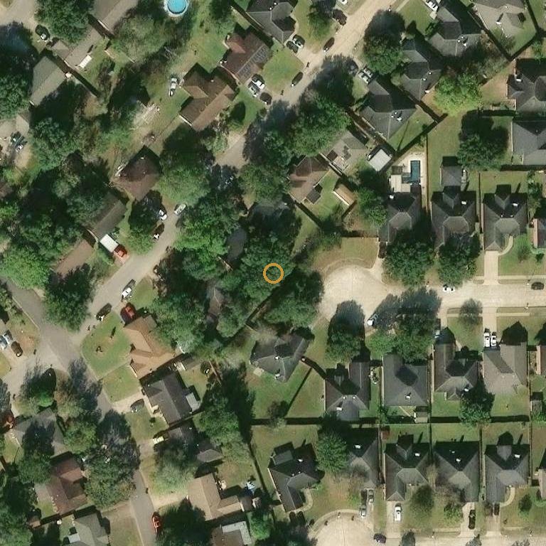 Aerial of 1820 Ripple Creek Dr, Rosenberg, TX 77471