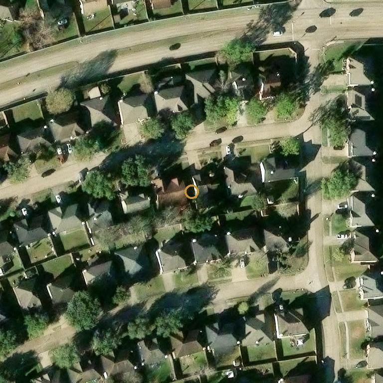 Aerial of 1831 Courtside Place Dr, Missouri City, TX 77489